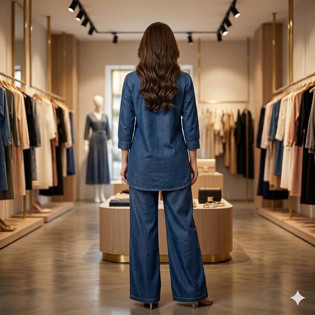 Denim Codset Cotton